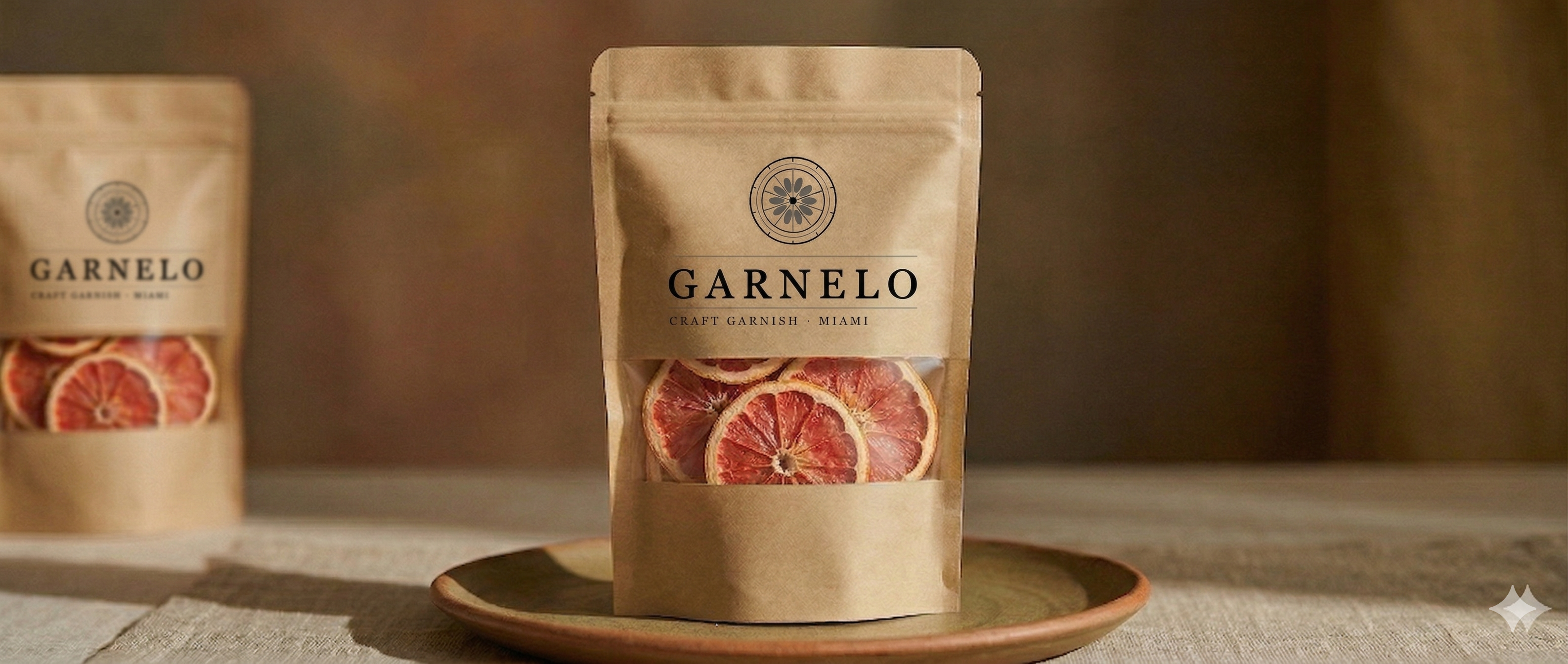 Garnelo dried grapefruit wheel